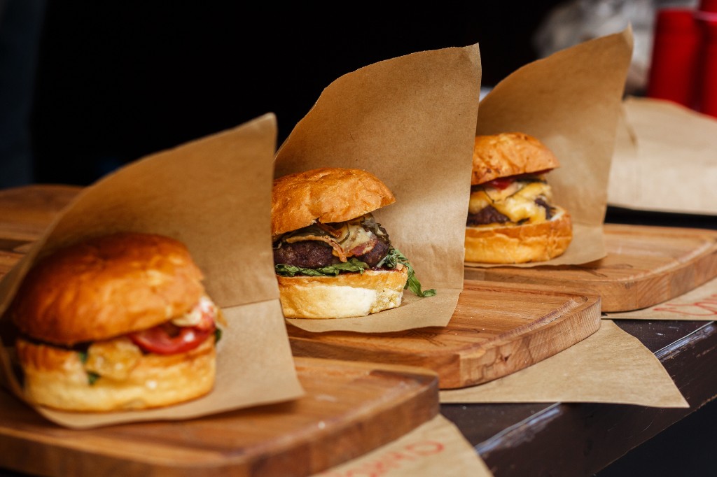 Gourmet burgers